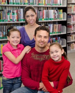 Photo of Alex Garcia with his Family